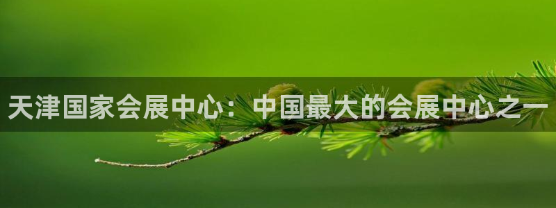 果博公司客服微信怎么加：天津国家会展中心：中国最大的会展中心之一