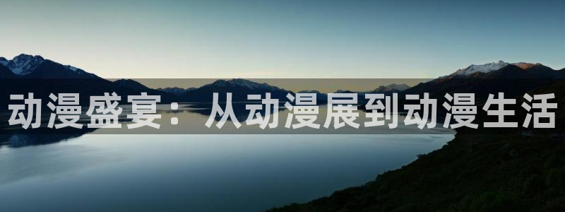 果博平台真实吗安全吗可靠吗：动漫盛宴：从动漫展到动漫生活