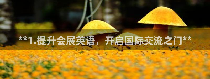 果博公司开户：**1.提升会展英语，开启国际交流之门**