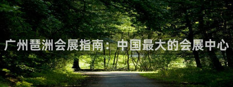 果博注册平台怎么注册账号：广州琶洲会展指南：中国最大的会展中心