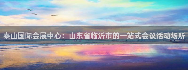 果博官网电话：泰山国际会展中心：山东省临沂市的一站式会议活动场所