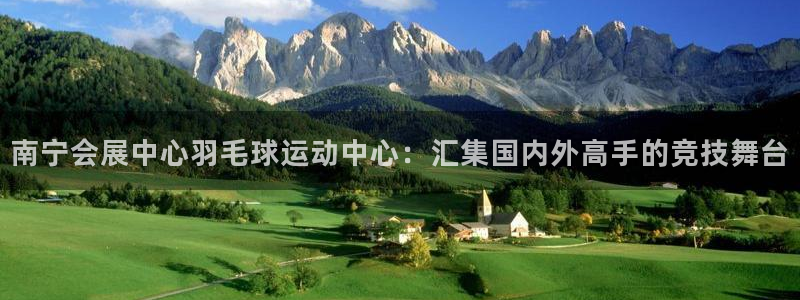 果博app官网下载：南宁会展中心羽毛球运动中心：汇集国内外高手的竞技舞台